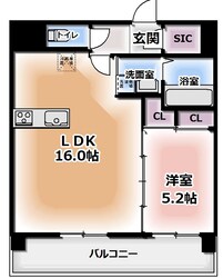 La Douceur門真の物件間取画像